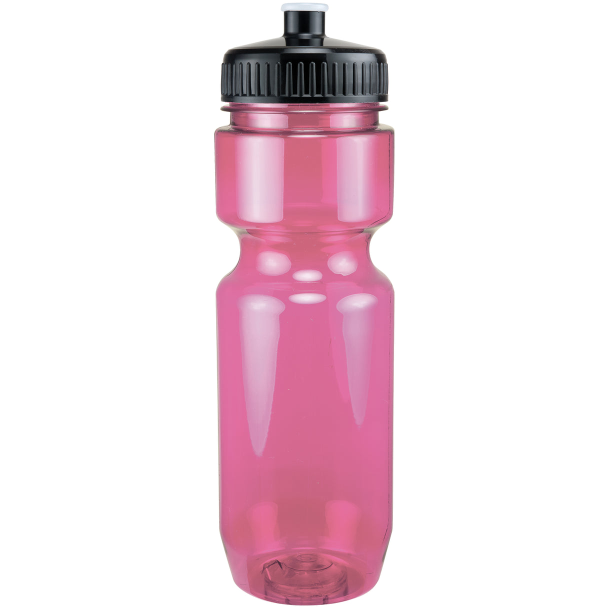 22 Oz. Translucent Bike Bottle w/ Push Pull Lid
