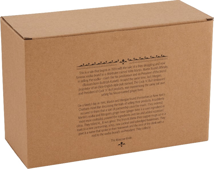 Moscow Mule Mug 4-in-1 Gift Set