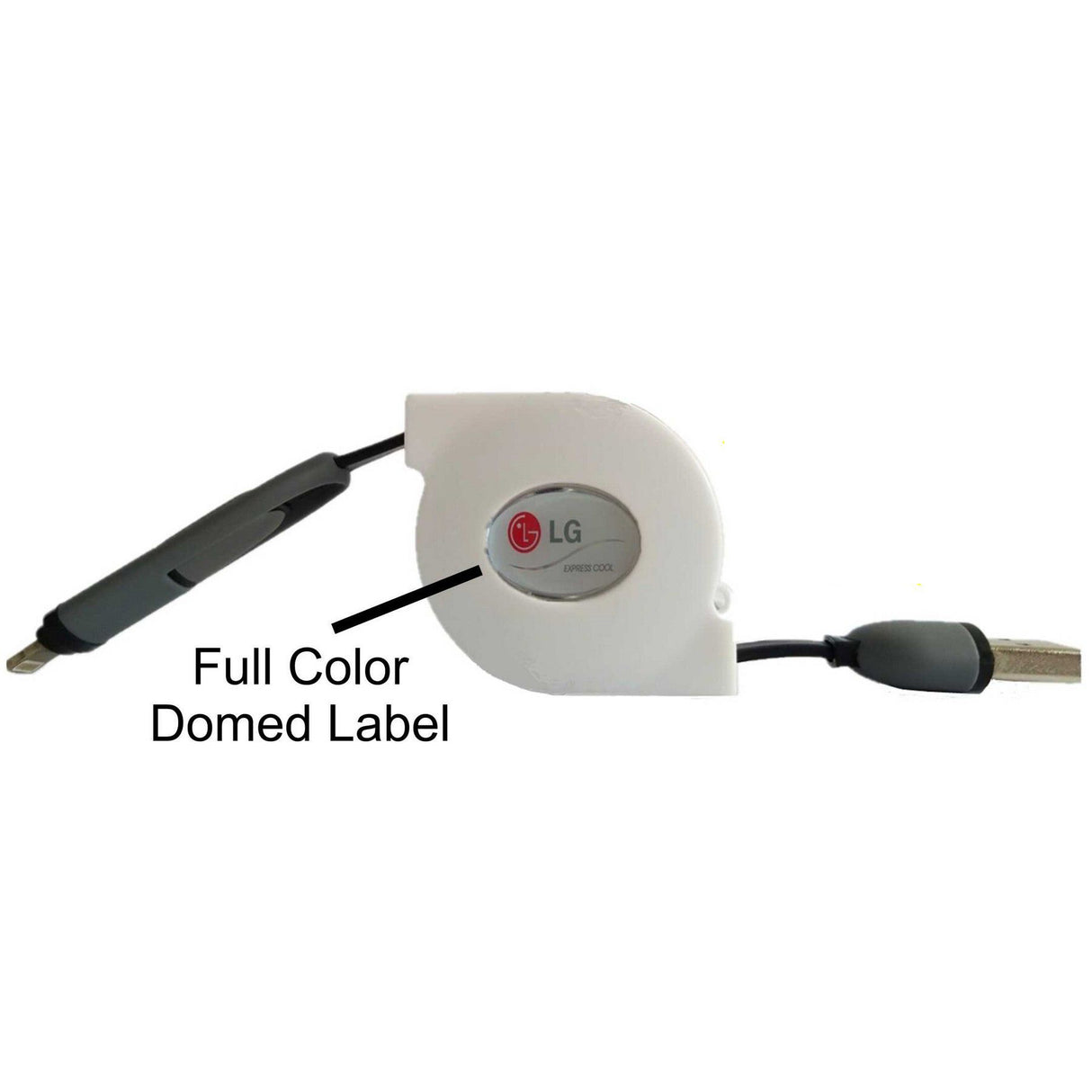 2 in 1 Retractable Phone Cable