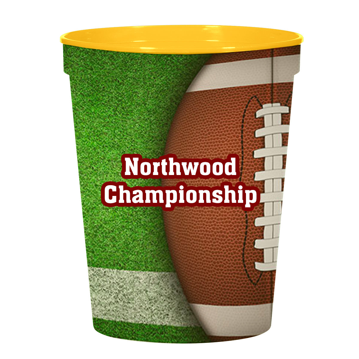 16 Oz. Full Color Big Game Stadium Cup