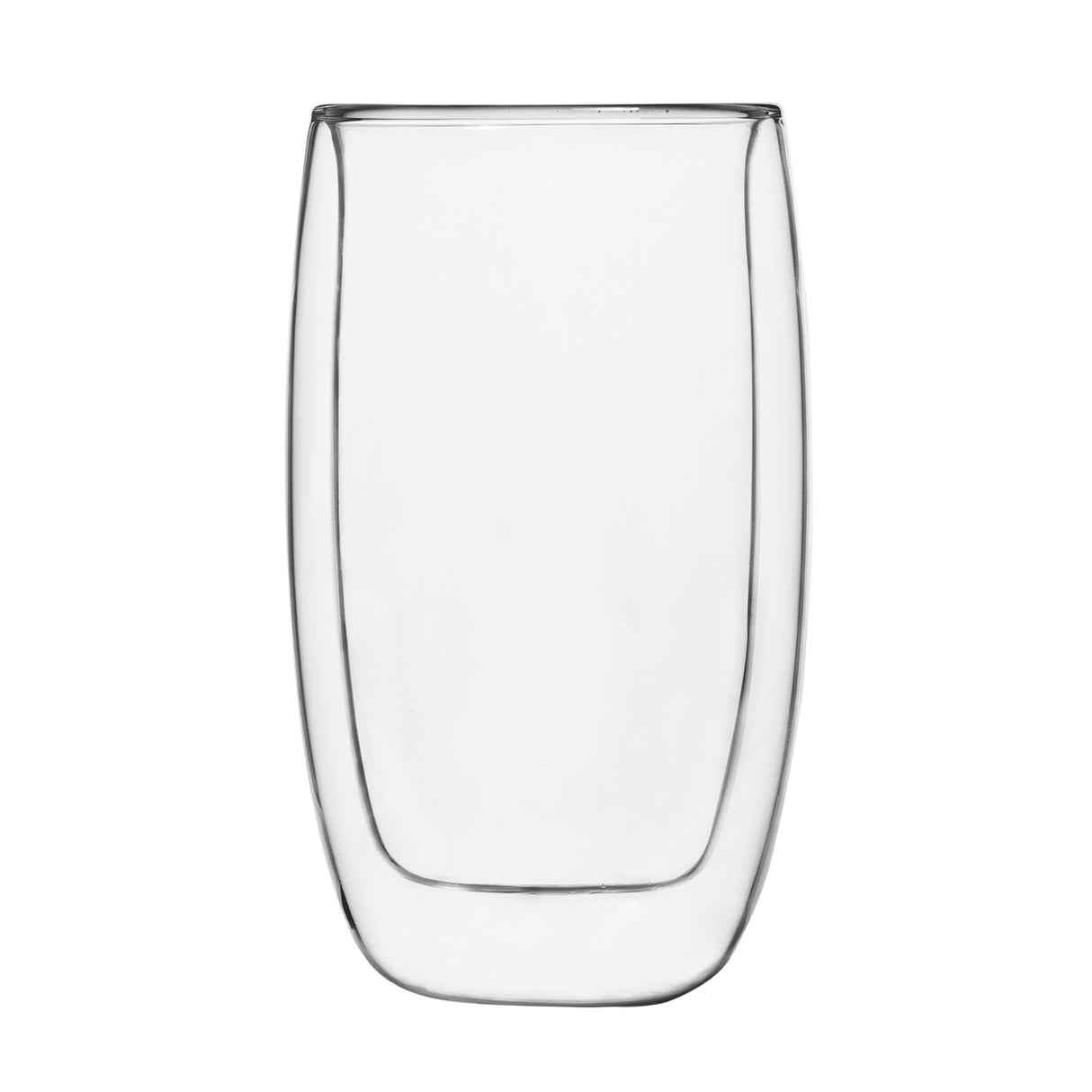 Barista Collection, 13.4oz double wall clear Borosilicate Glass Latte Macchiato tumbler