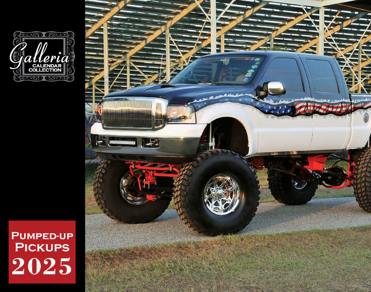 Galleria Wall Calendar 2025 Pumped Up Pickups