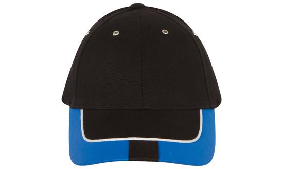 Brushed Heavy Cotton Cap w/Reflective Trim & Tab on Peak