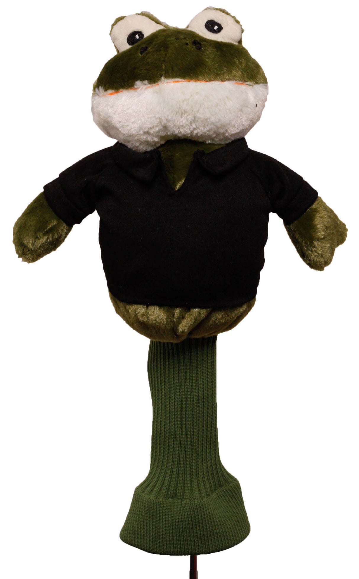 Cuddle Pals Head Cover "Fairway the Frog" w/Golf Shirt