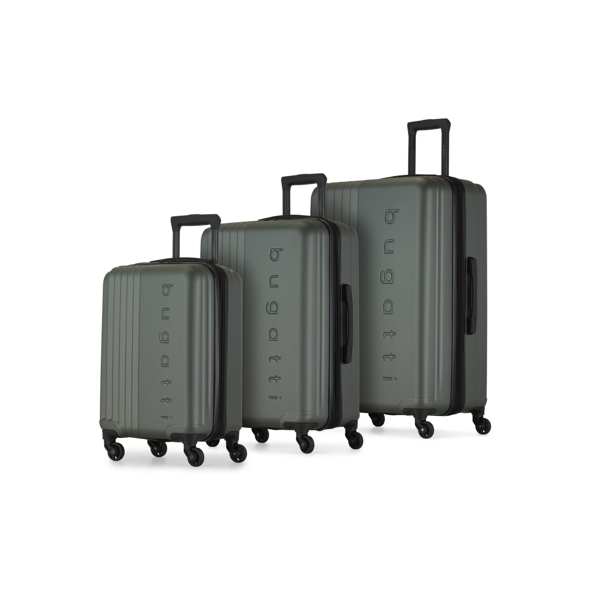 BUGATTI-THE CLASSIC COLLECTION- 3 pcs Hard Luggage Set
