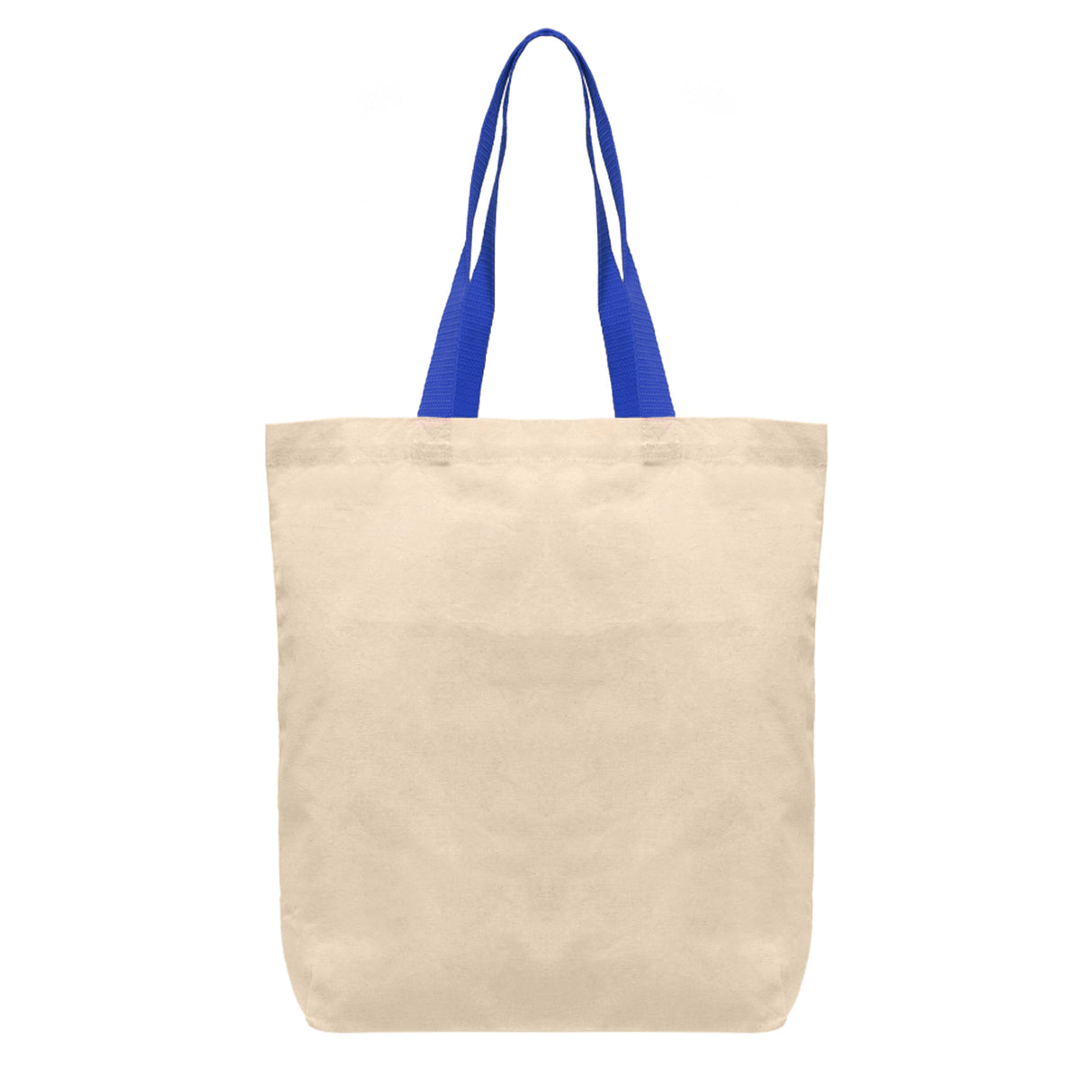 Tonga - 5 oz Natural Cotton Tote w/ Color Straps - ColorJet