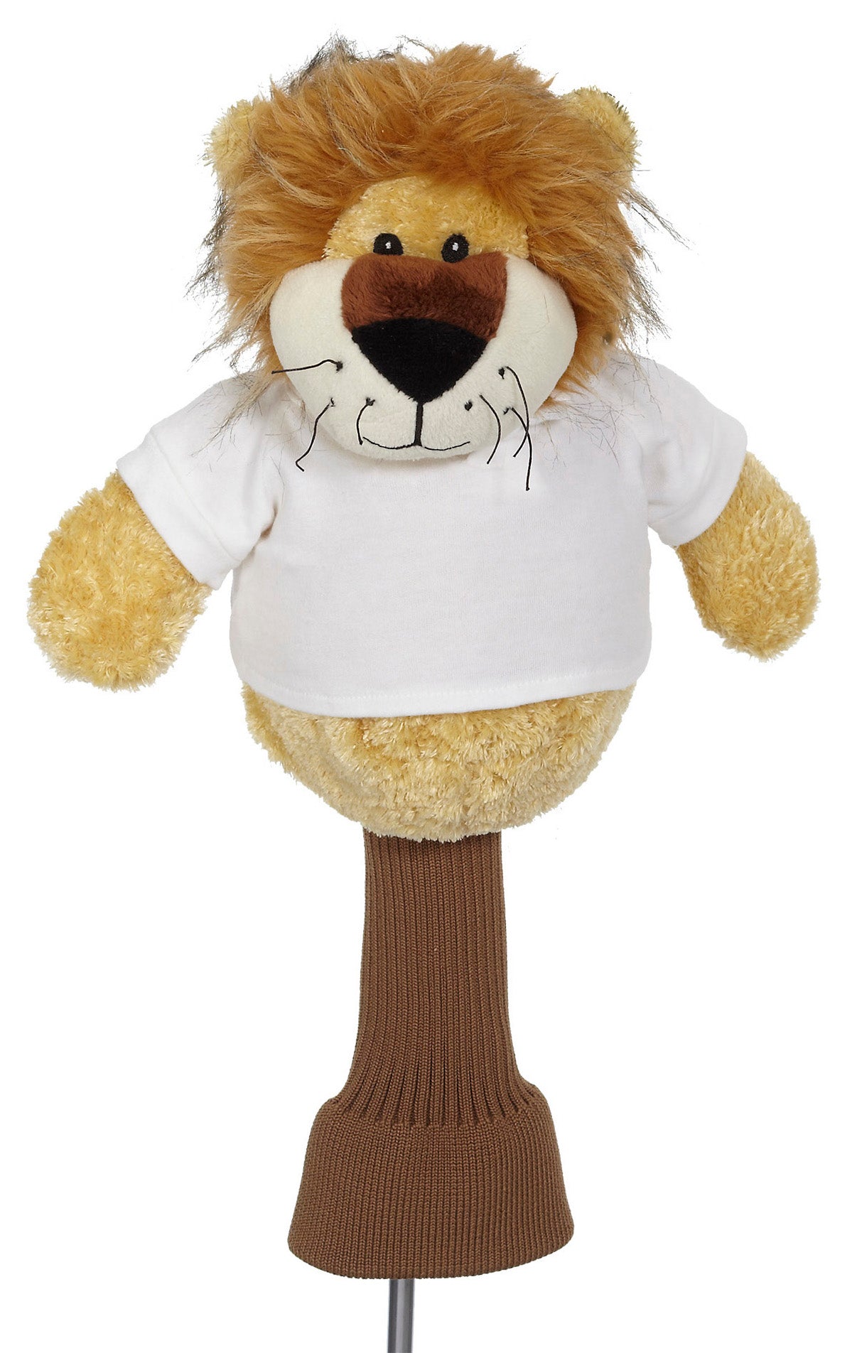 Cuddle Pals Head Cover "Lofty the Lion" w/Golf Shirt