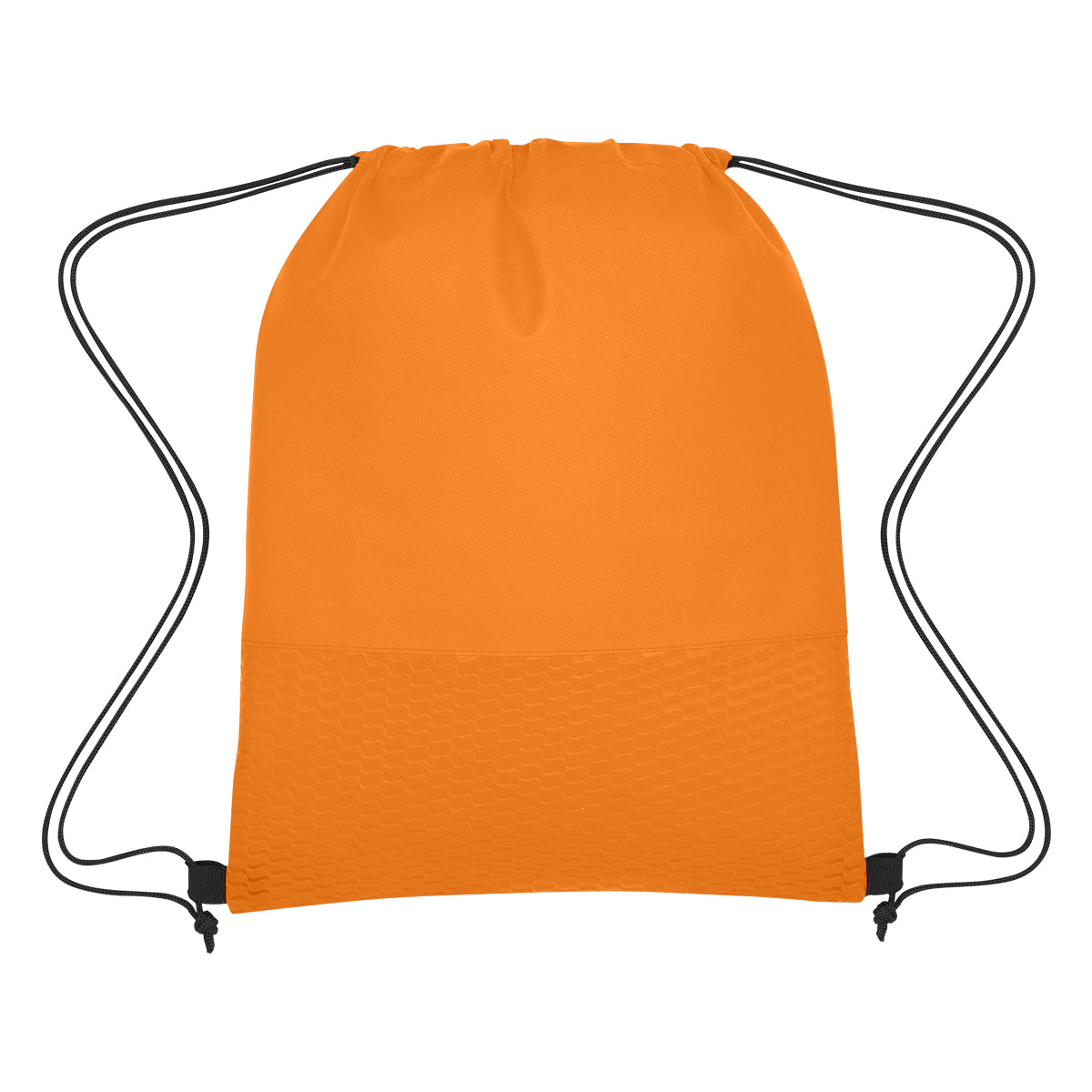 Wave Design Non-woven Drawstring Bag