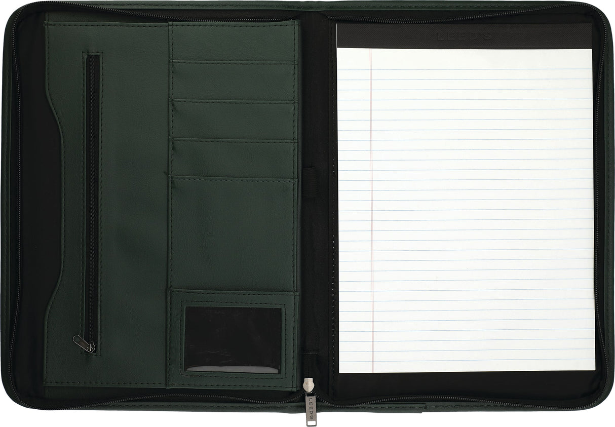 Executive DuraHyde Zippered Padfolio FSC Mix Paper