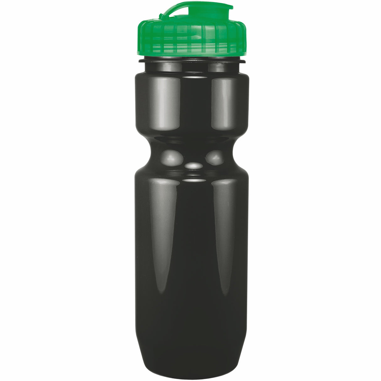 22 Oz. Bike Bottle w/ Flip Top Lid - Solid Colors
