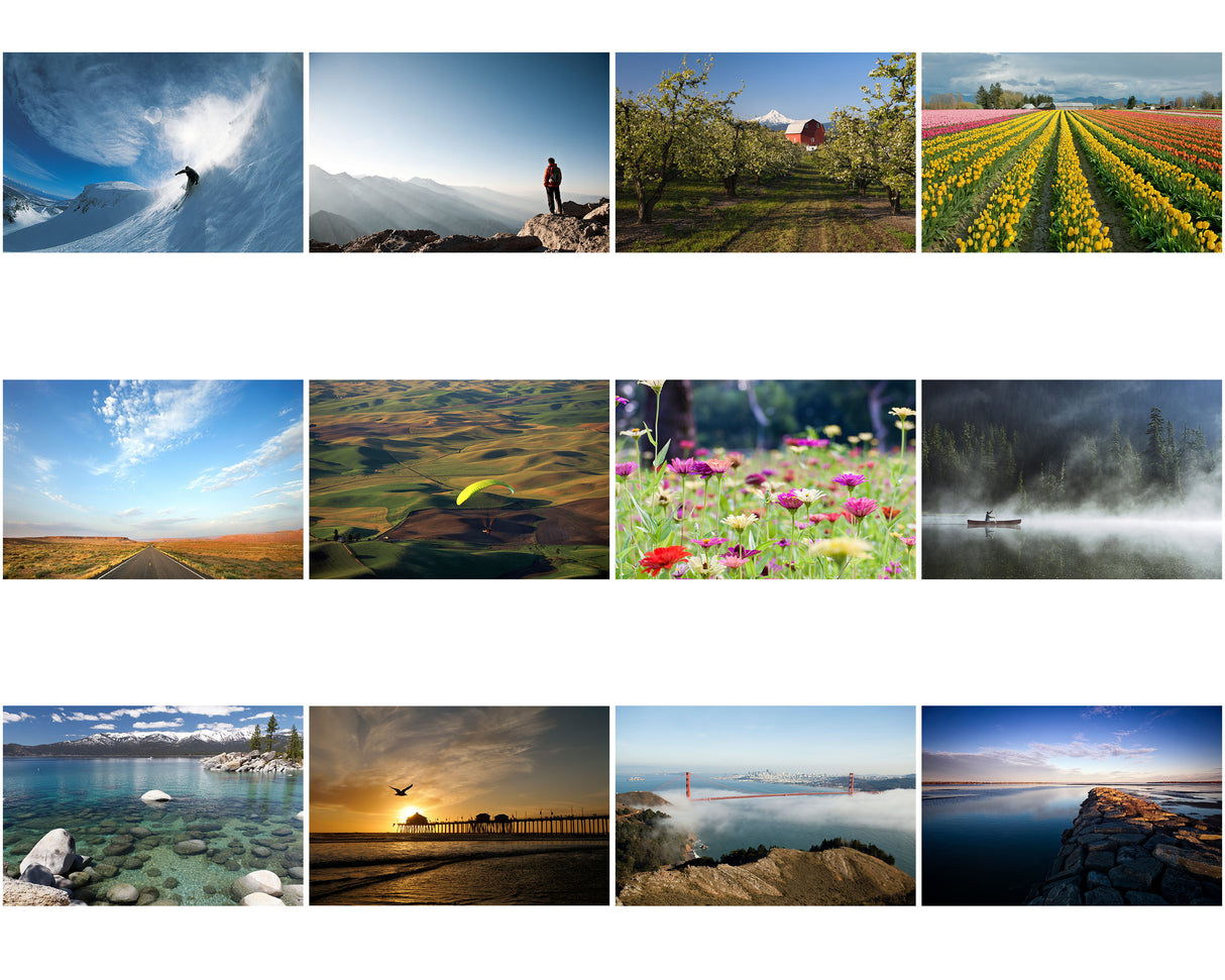 Spiral Bound Wall Calendar (Inspiration)