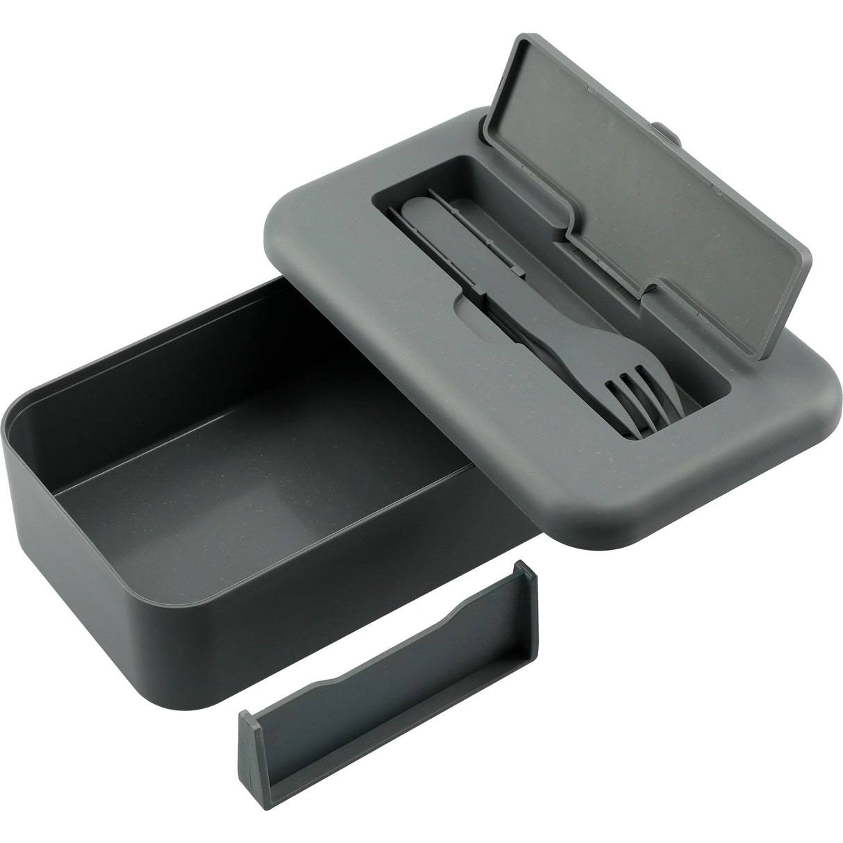 Bamboo Fiber Lunch Box with Utensils