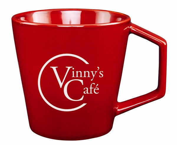 Fire Red 16oz ceramic mug