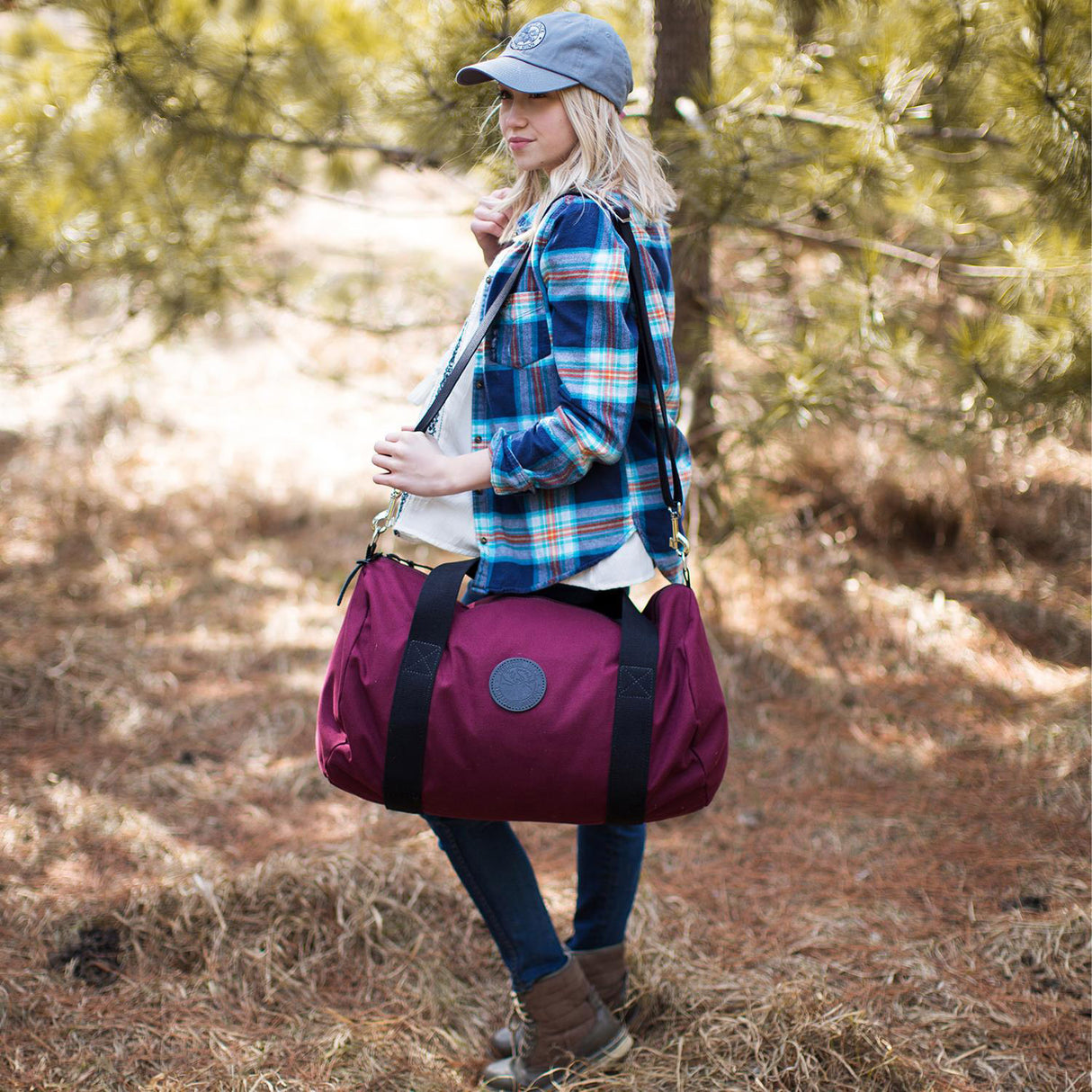 Duluth Pack™ Zippered Round Duffel