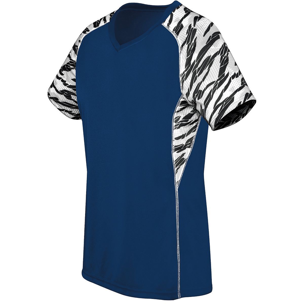 Ladies' Printed Evolution Short Sleeve Shirt