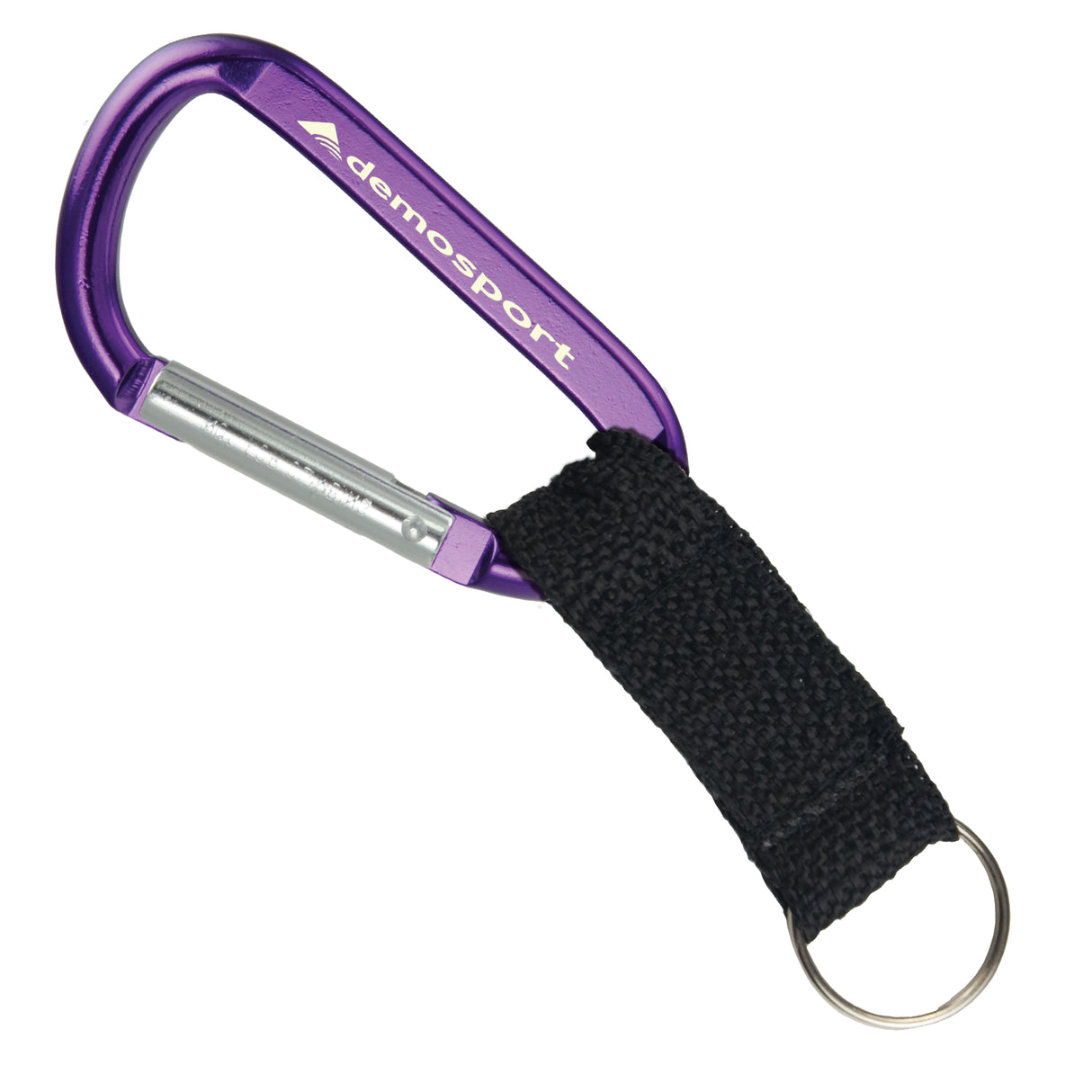 3" Large Carabiner with Web Strap