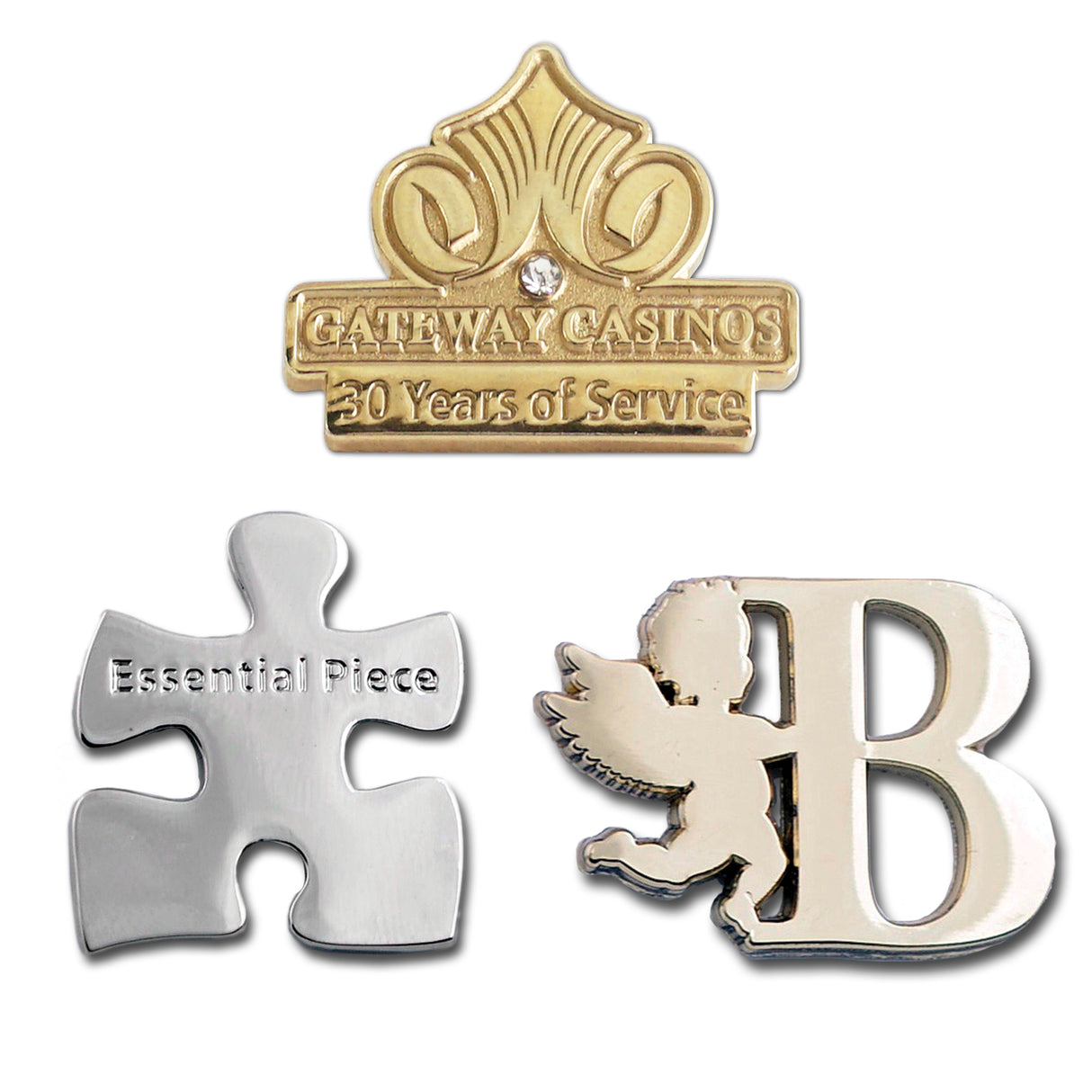 Die Struck Lapel Pin (1.5")