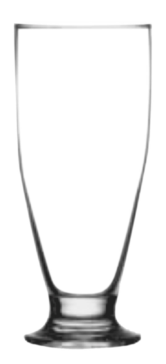 ~ Cin-Cin 16oz clear glass pilsner - Bulk Packaging/Pallet