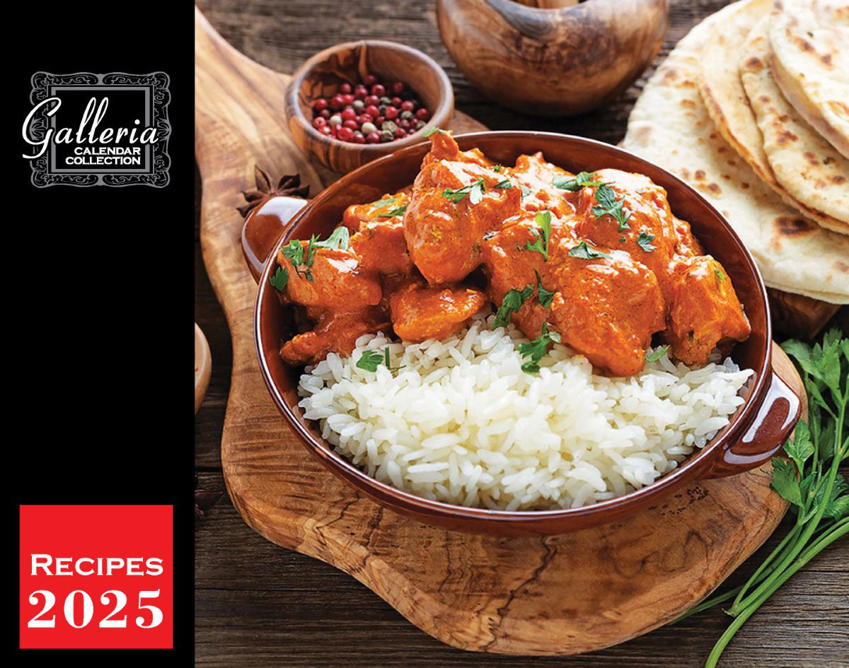 Galleria Wall Calendar 2025 Recipes