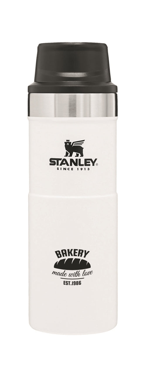 Stanley® Classic Trigger-Action travel mug 16oz white