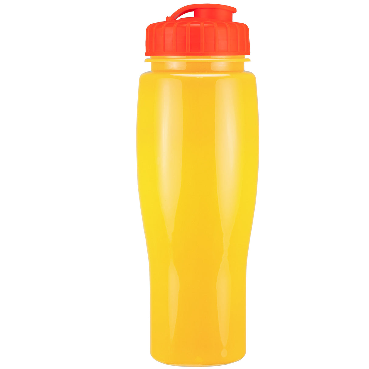 24 Oz. Contour Bottle w/ Flip Top Lid - Solid Colors