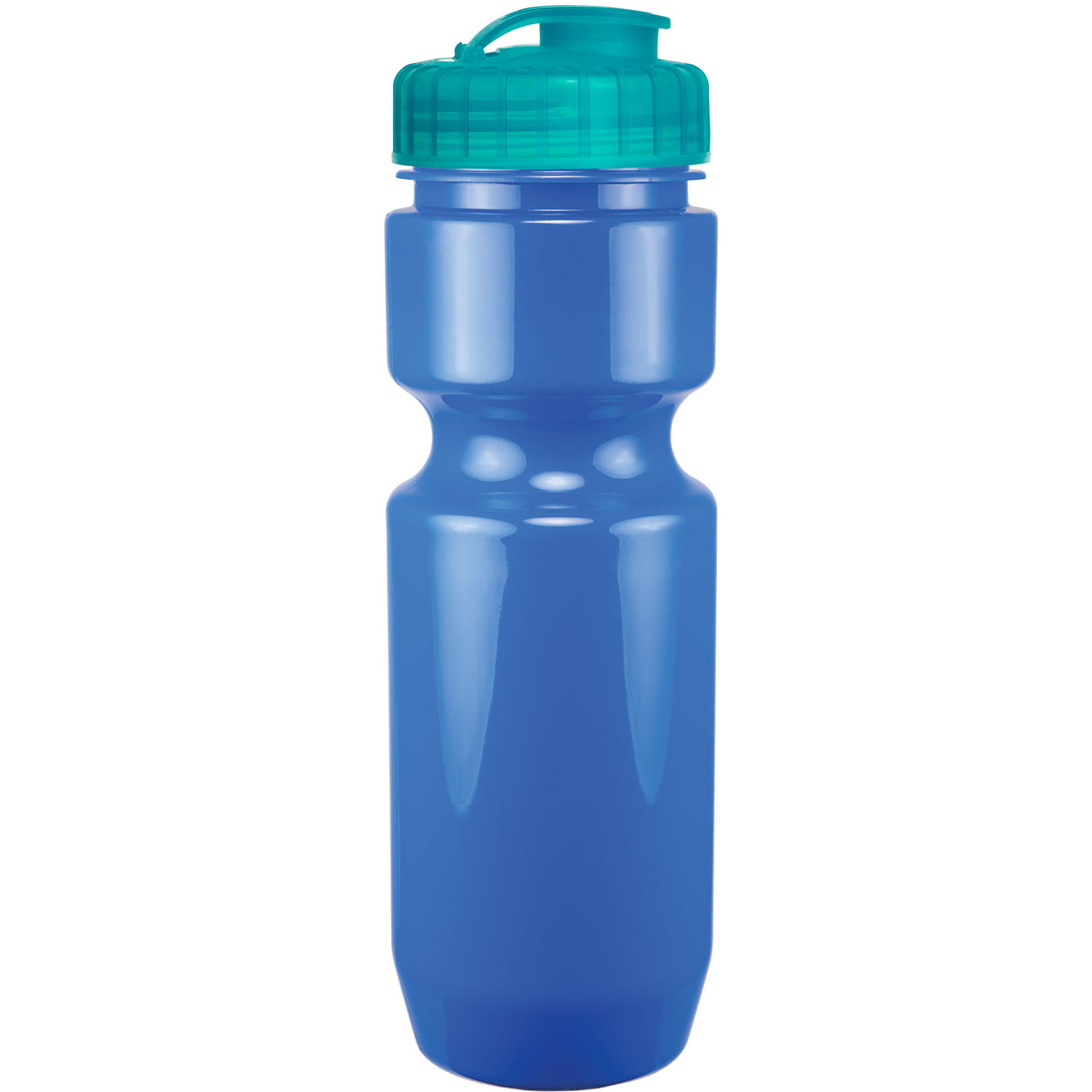 22 Oz. Bike Bottle w/ Flip Top Lid - Solid Colors