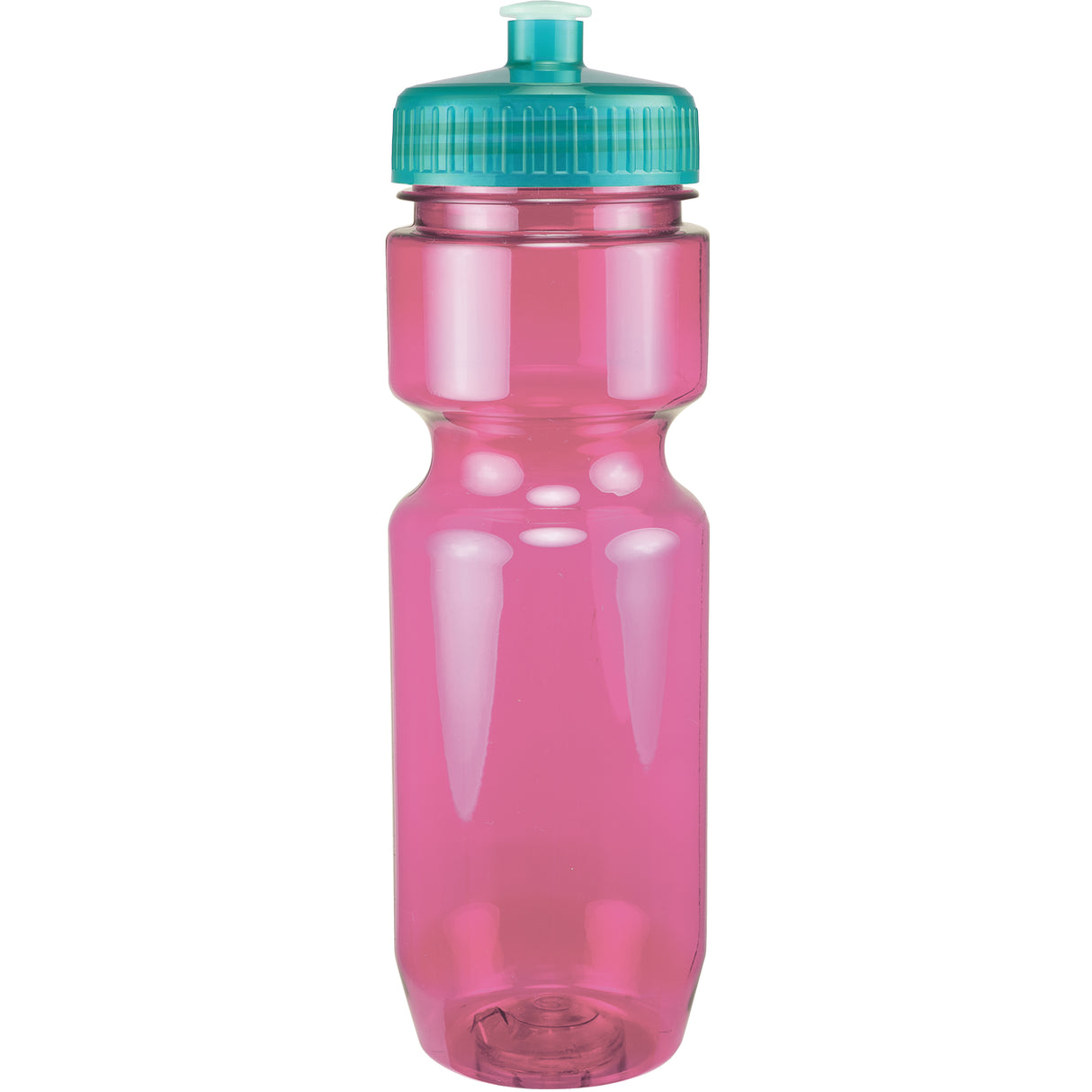 22 Oz. Translucent Bike Bottle w/ Push Pull Lid