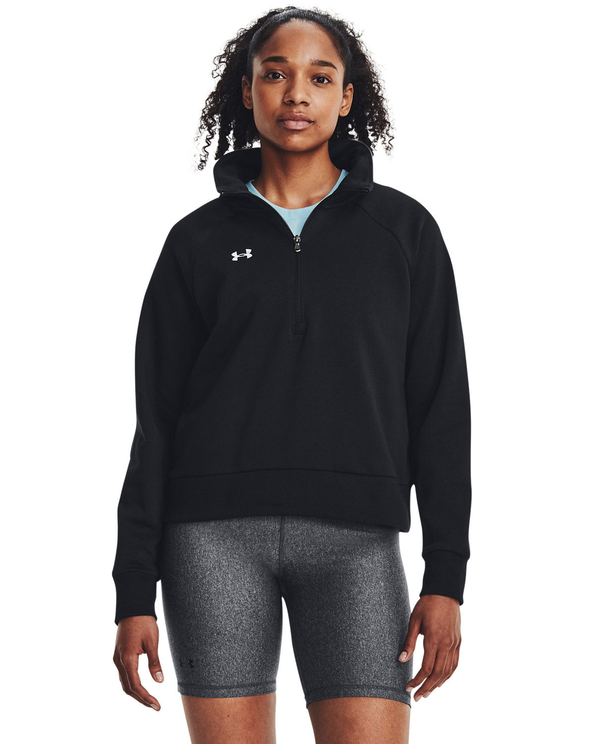UNDER ARMOUR Ladies' Rival Fleece Quarter-Zip