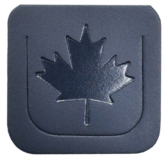 Blue Leather Bookmark