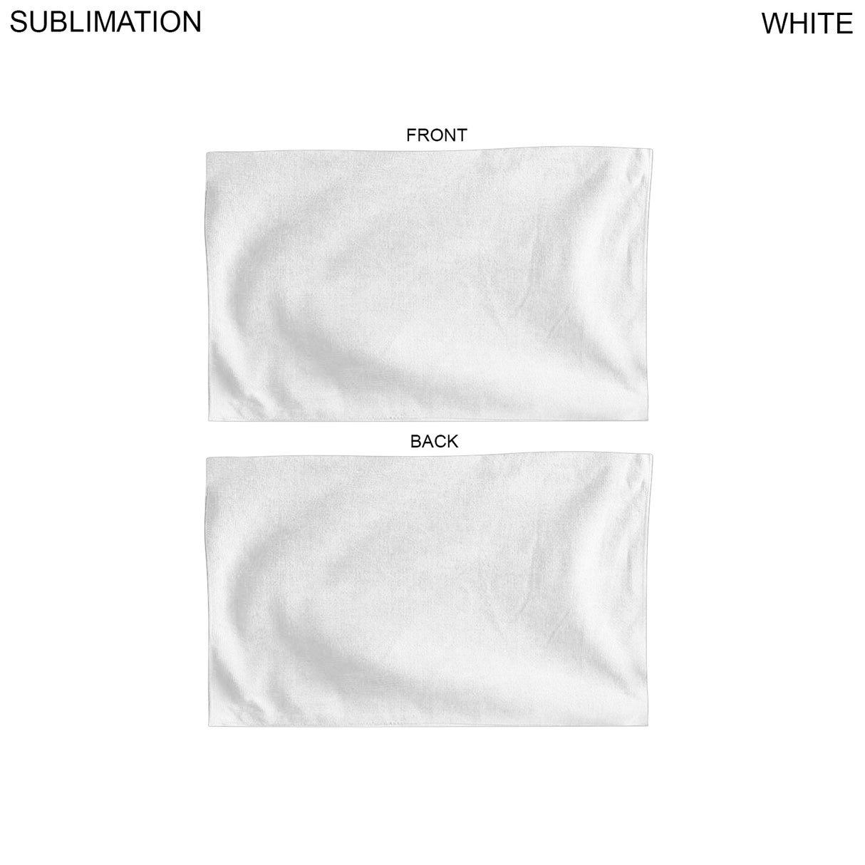 48 Hr Quick Ship - Microfiber Dri-lite Terry Towel, 15x25, Sublimated Edge to Edge 1 side