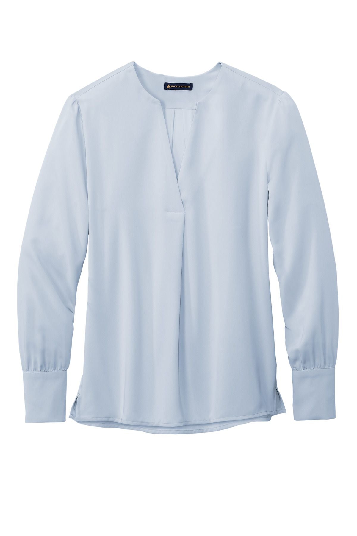 Brooks Brothers® Women's Open-Neck Satin Blouse
