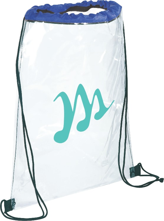 Rally Clear Drawstring Bag