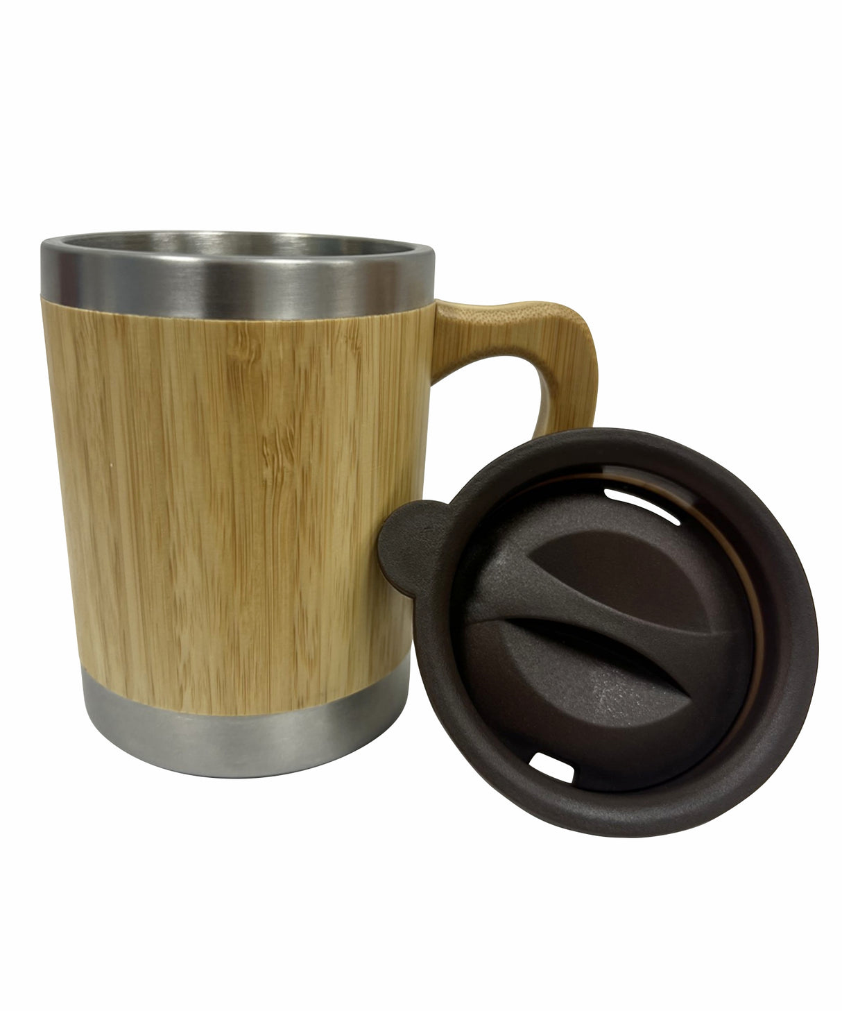 Wind DW-027, 10 ounce Bamboo Mug with Handle (3-5 Days) NEW