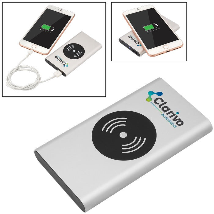 4000mAh UL Cert Two-Way Wireless Charger & Power Bank