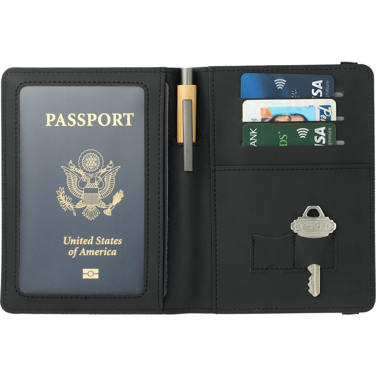 000295 Deluxe Recycled Passport Wallet
