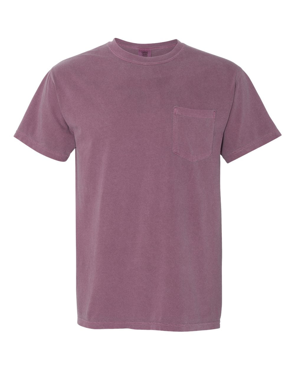 000444 Comfort Colors® Garment-Dyed Heavyweight Pocket T-Shirt