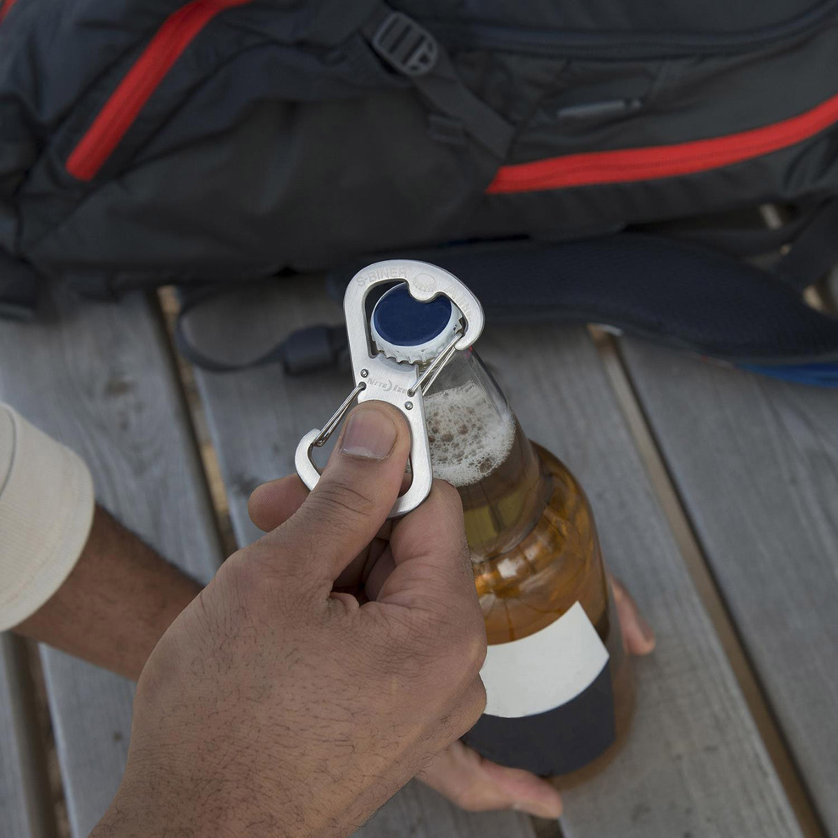 Nite Ize® S-Biner Ahhh Bottle Opener