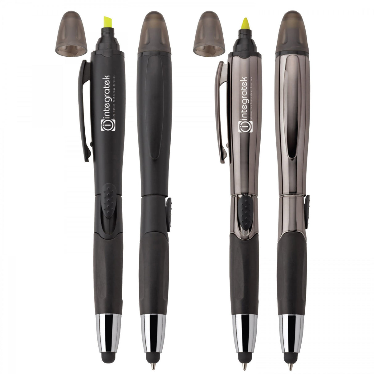 Blossom-Stylus 3-In-1 Ballpoint Pen/Highlighter/Stylus