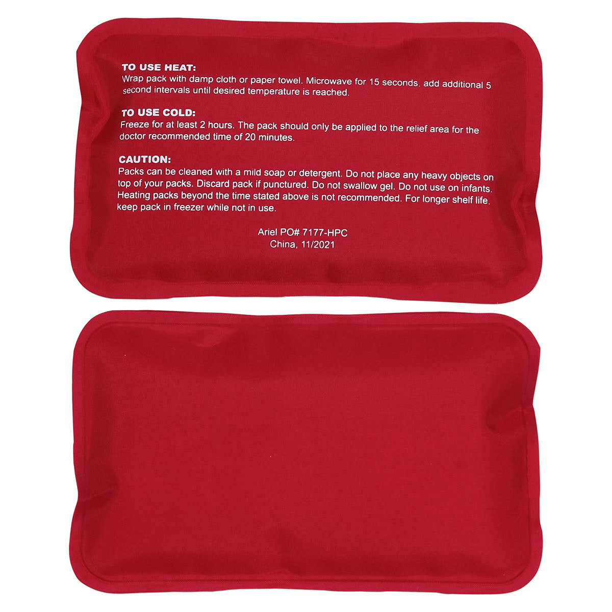 Rectangle Nylon-Covered Hot/Cold Pack