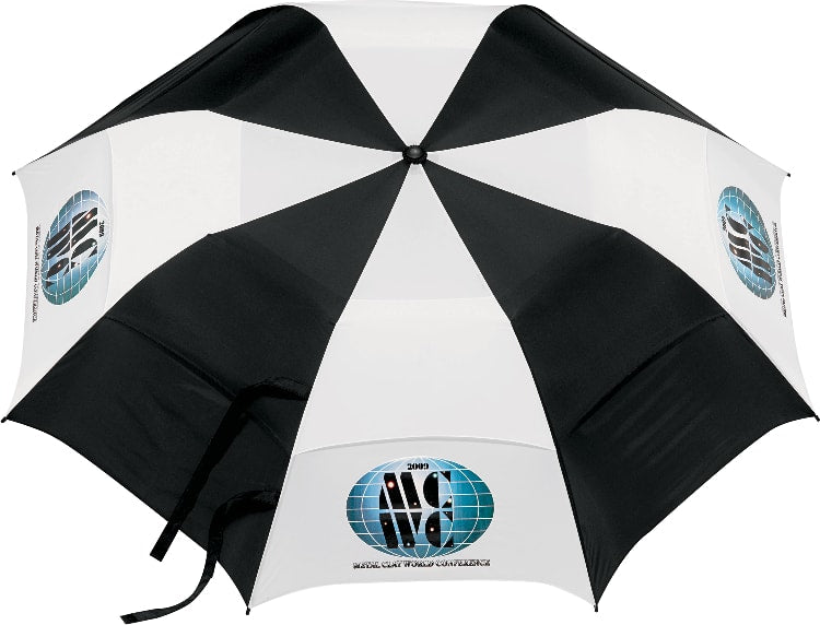 58" Vented Auto Open Folding Golf Umbrella