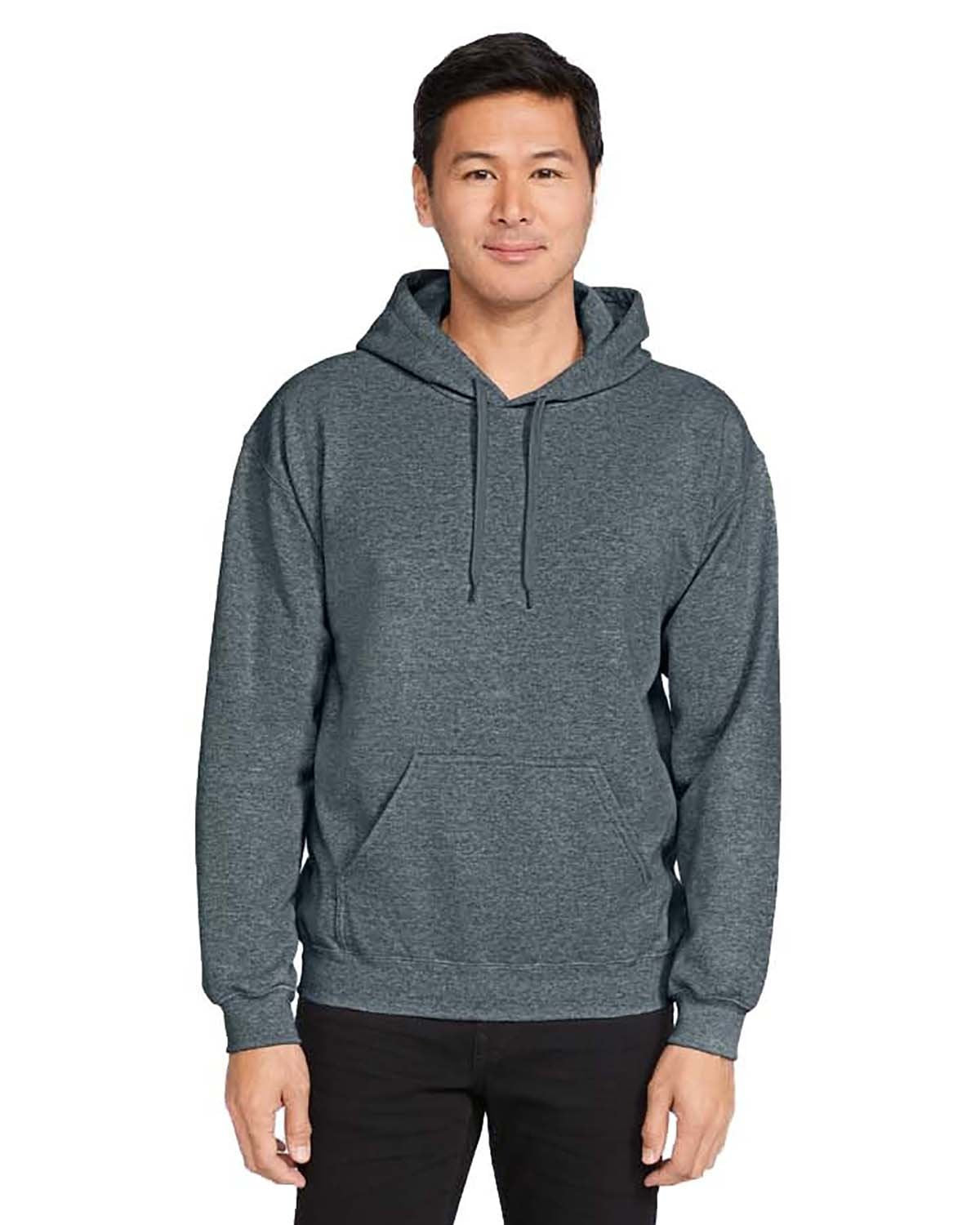 Gildan Adult Softstyle® Fleece Pullover Hooded Sweatshirt