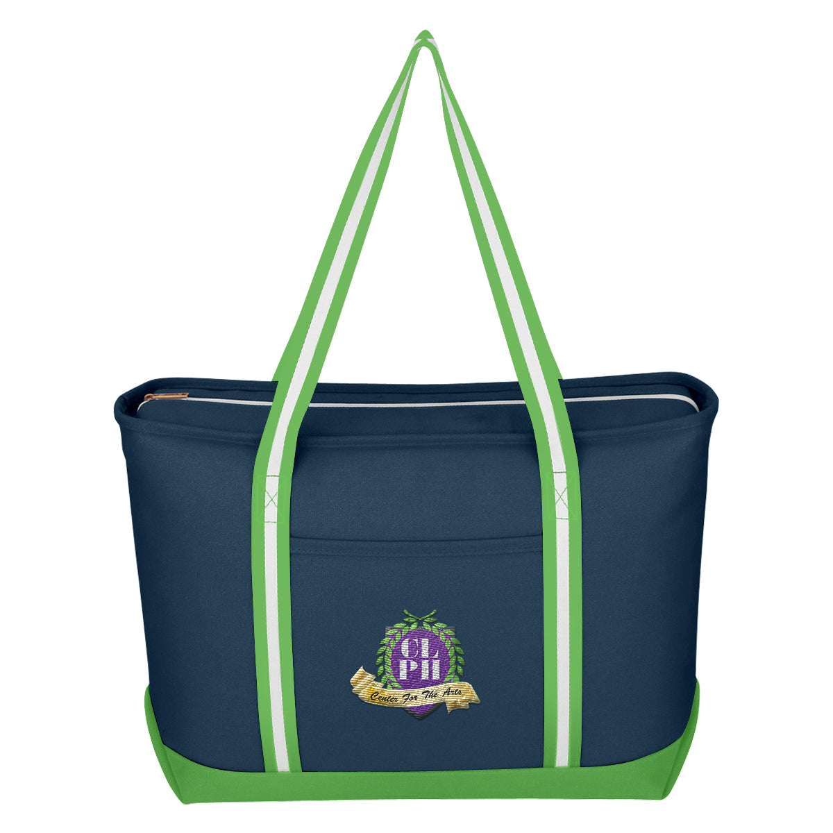Large Cotton Canvas Admiral Tote Bag