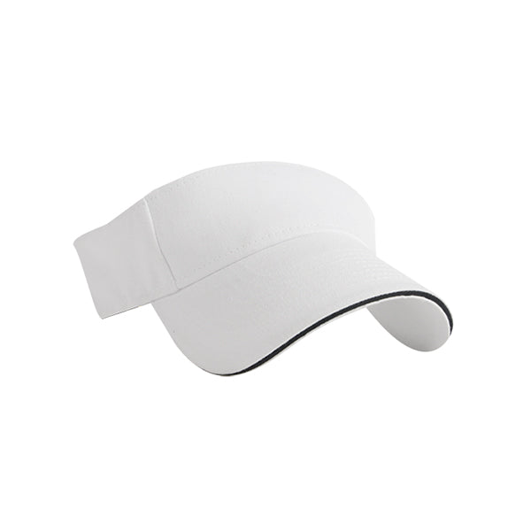 Lightweight Brushed Cotton Twill Sandwich Visor