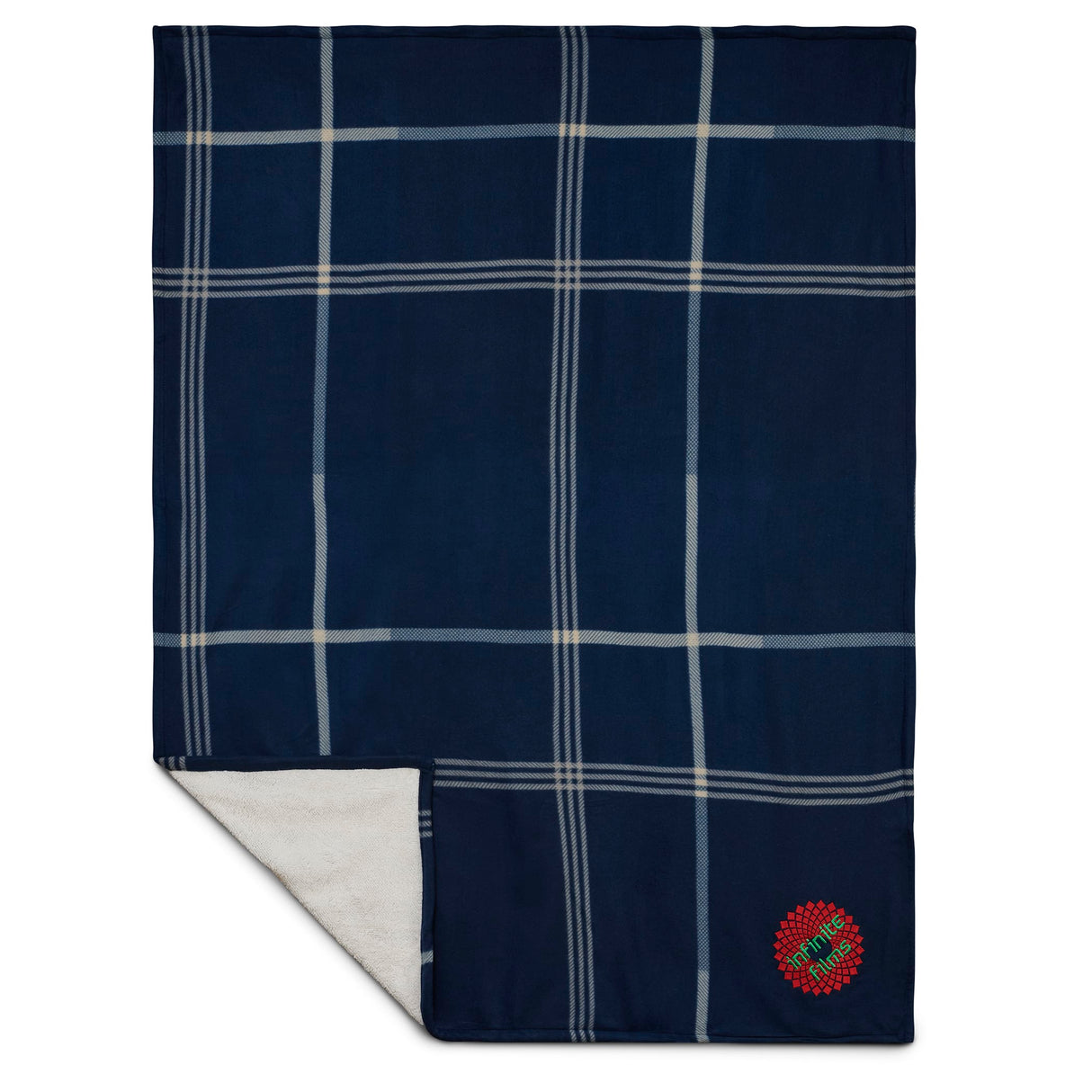 Plaid Fleece Sherpa Blanket