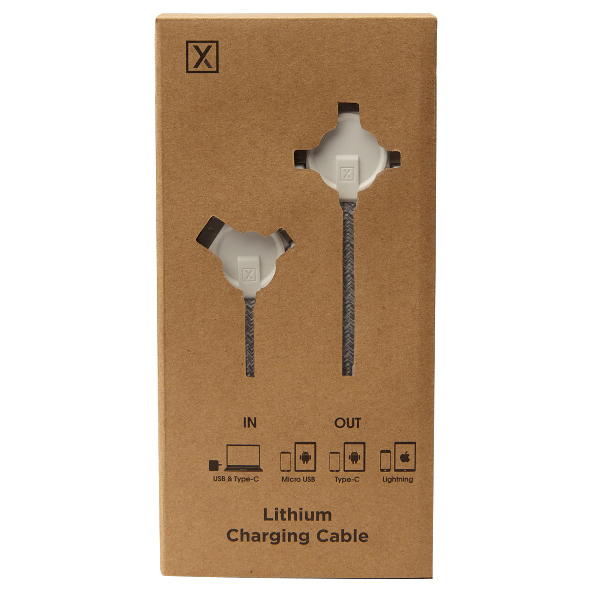5 Ft. 3-in-1 Lithium Cc - Charging Cable