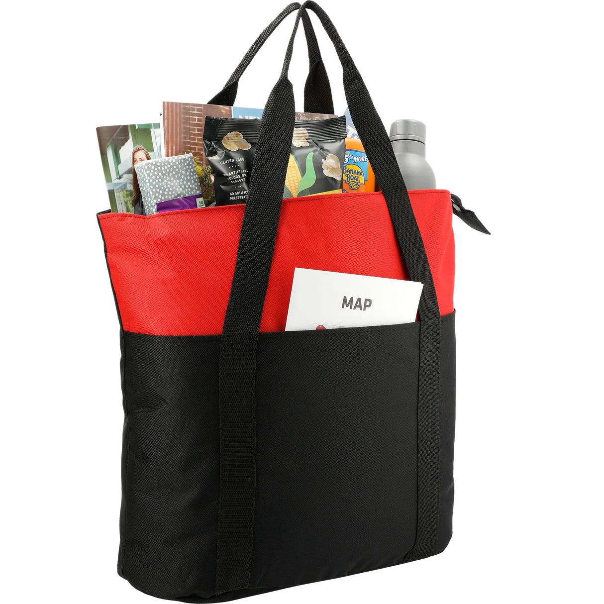 Heavy Duty Zippered Convention Tote