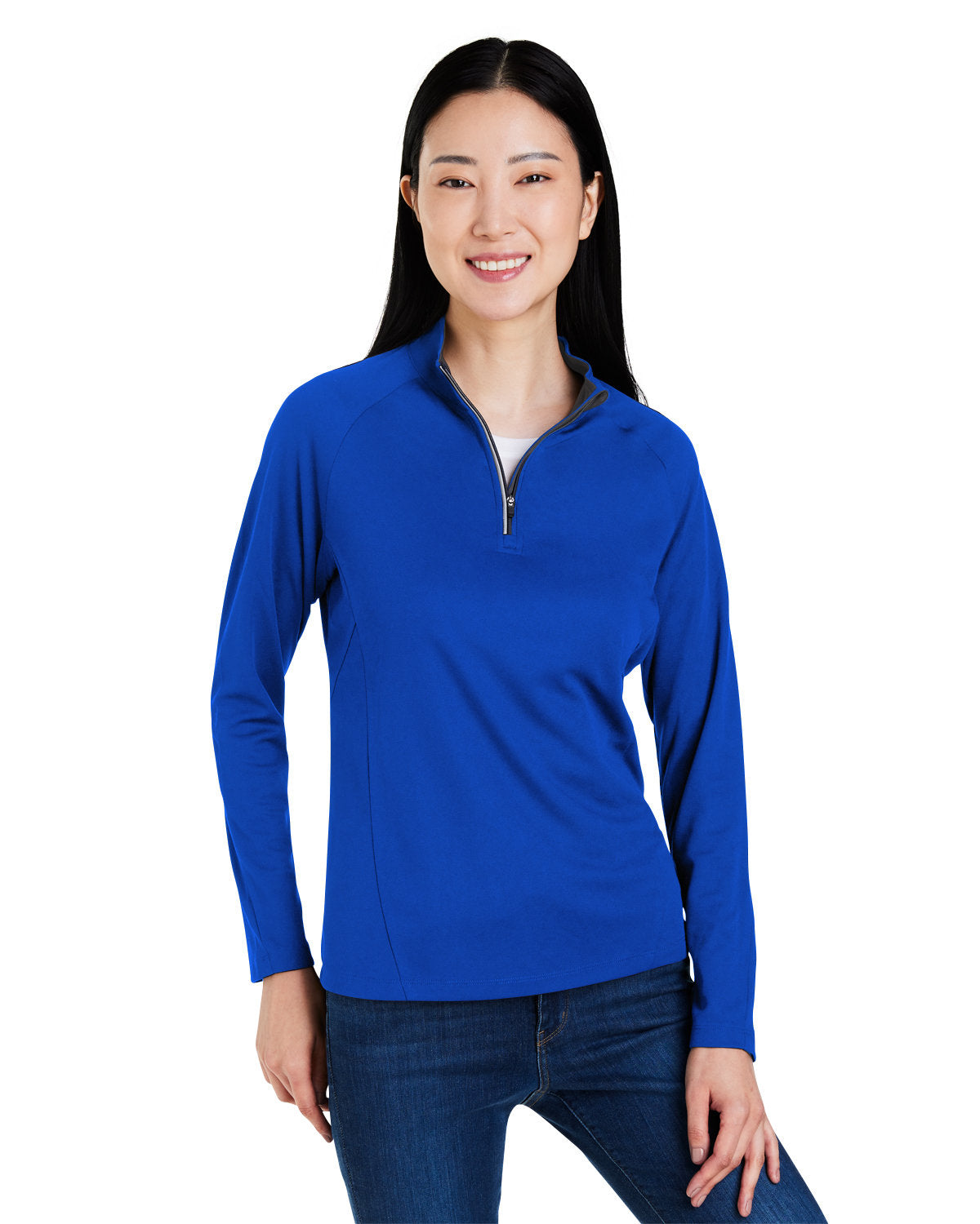 CORE 365 Ladies' Origin Performance Pique Quarter-Zip