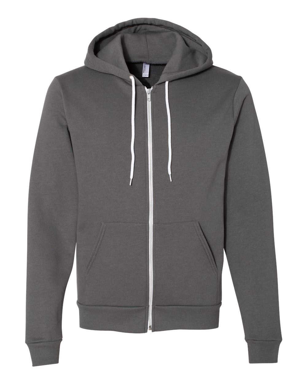 American Apparel USA-Made Flex Fleece Unisex Full-Zip Hoodie