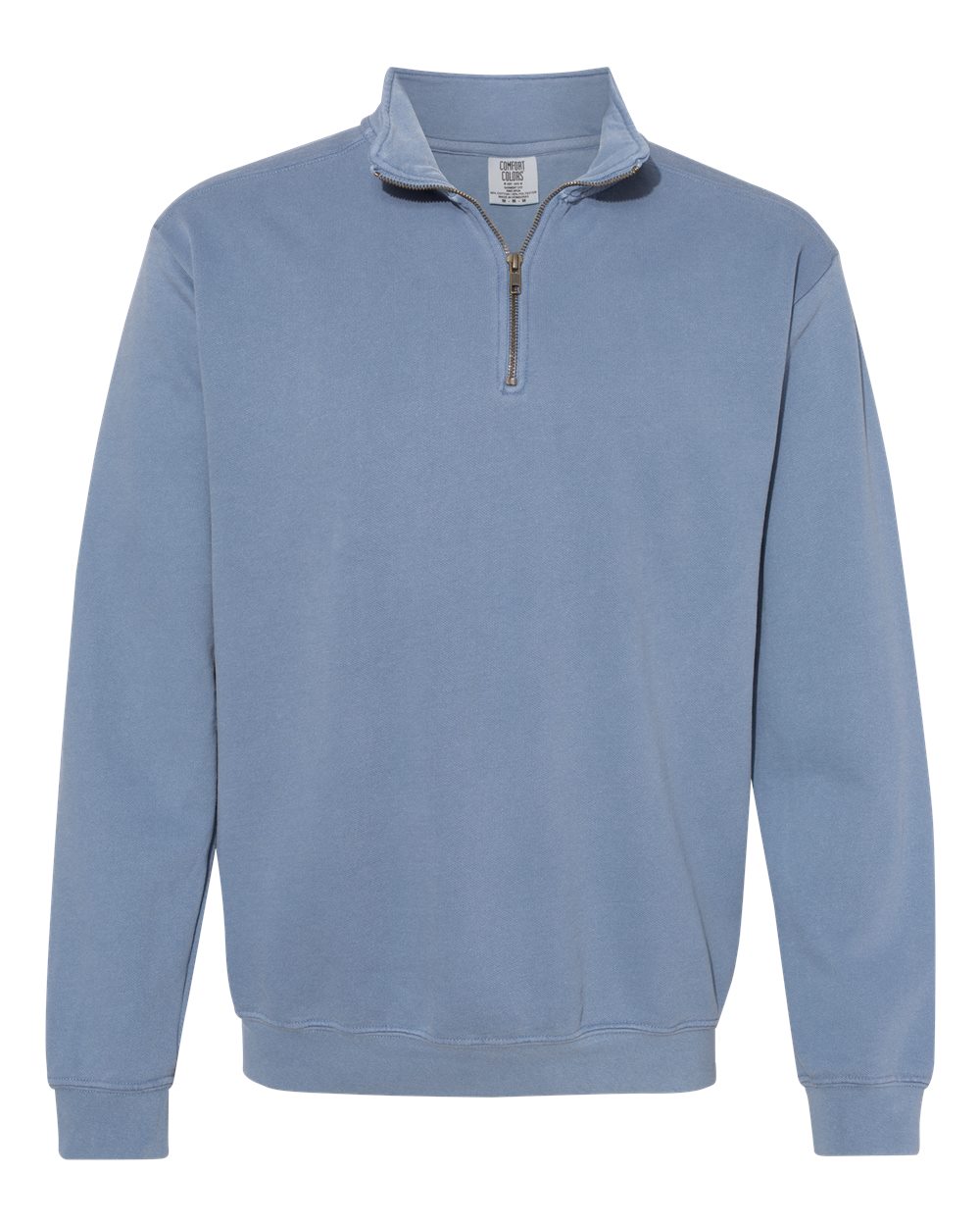Comfort Colors Garment-Dyed Quarter Zip Sweatshirt