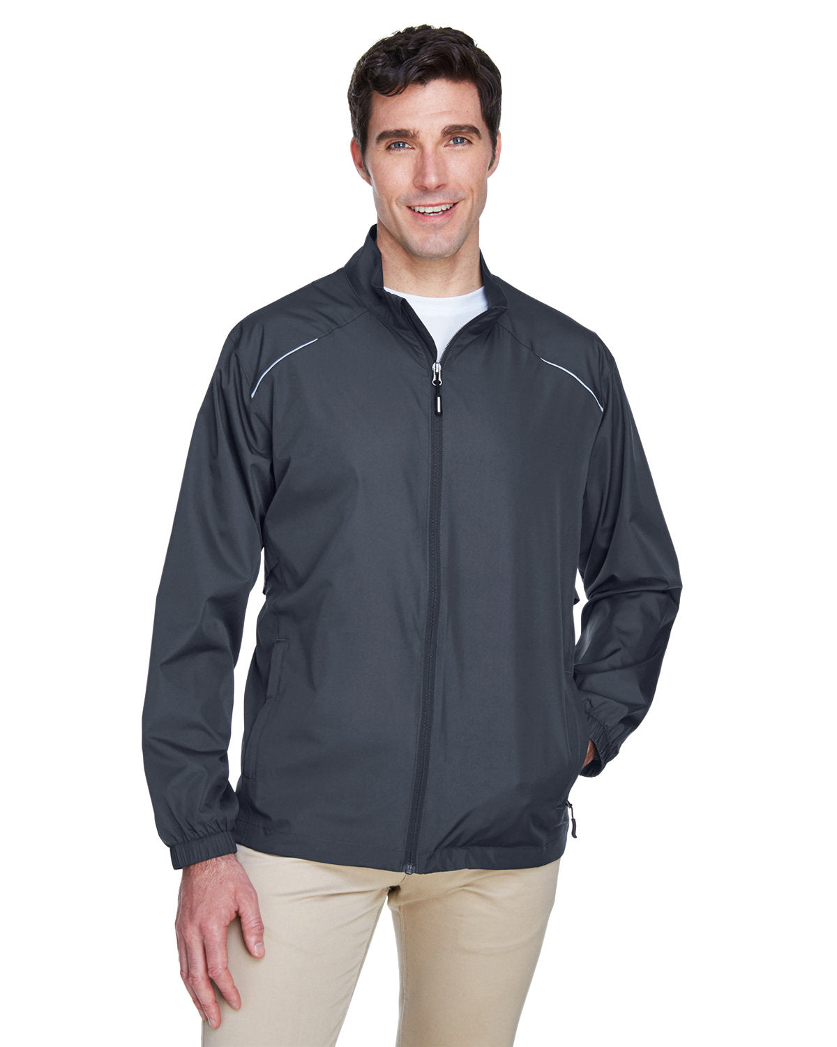 000157 CORE 365 Men's Techno Lite Motivate Unlined Lightweight Jacket